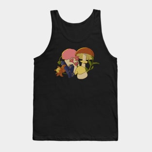 Mushrooms and Crystals Tank Top